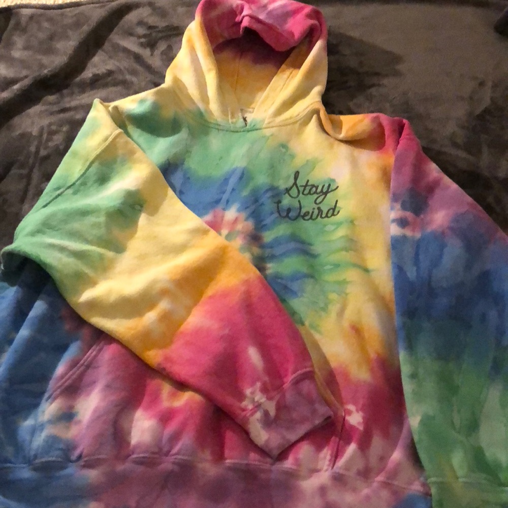 Tie Dye Sweater Hot Topic